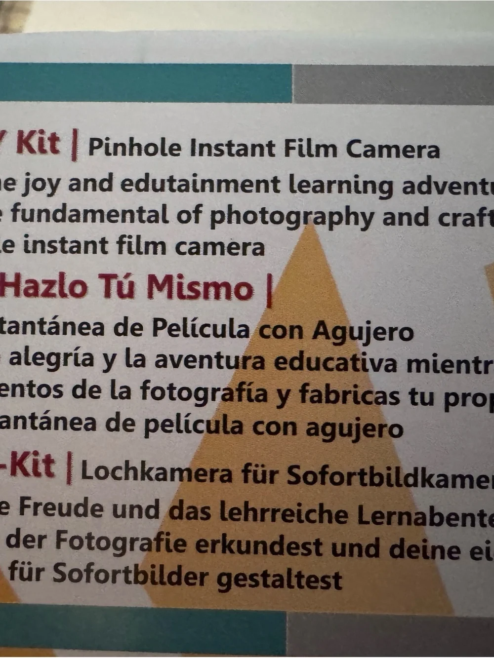 Jolly Look real pinhole